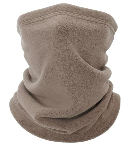 Anevous Winter Halsschlauch Herren Damen, Loop Schlauchschal Winddicht Fleece Schal Ski Maske Warmer Halswärmer für Outdoor Laufen Radfahren Skifahren Motorrad