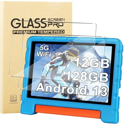 KUSINHOKA Schutzfolie für ZIOVO Z138 Tablet 10 Zoll, 2 Stück 9H Härte [Anti-Kratzen] Folie Anti-Fingerabdruck Gehärtetem Schutzglas, Anti-Bläschen [Hohe Empfindlichkeit] Displayschutzfolie