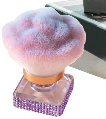 Pincel difuminador de maquillaje Contorno, Tamaño De Viaje, Limpieza | Brochas Para Maquillaje Colorete Y Contorno Tamaño Viaje Multifuncional Manicura Contorno Iluminador Maquillaje