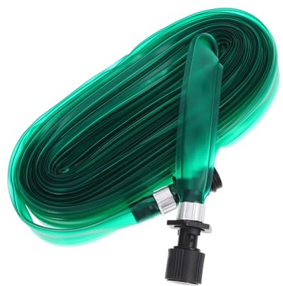 SOIMISS Tubo Connettore da 1/2 Pollice in Pvc per Irrigazione Fori Laterali da Giardino Tubo Soaker Resistente per Orti e Piante