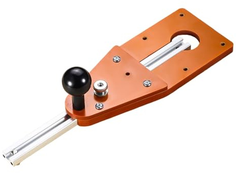 Maschera da taglio circolare, strumento di guida regolabile, per fresa circolare, per falegnami, lavoro, interni ed esterni, casa officina