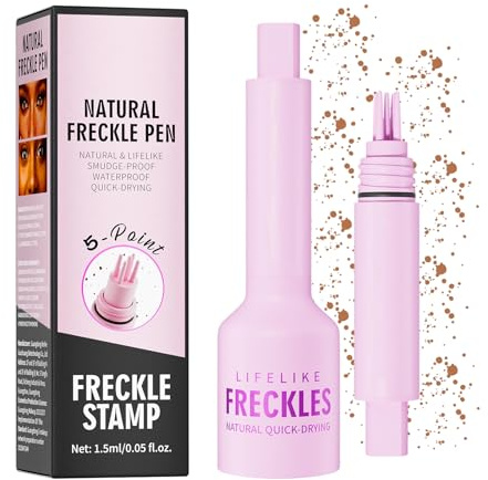 Tampon À Taches De Rousseur | Cosmétiques Beauté Visage,Stylo À Taches De Rousseur Naturel - Pour Femmes Filles Mariage Quotidien Costume Cosplay Performance Soiree Rassemblement