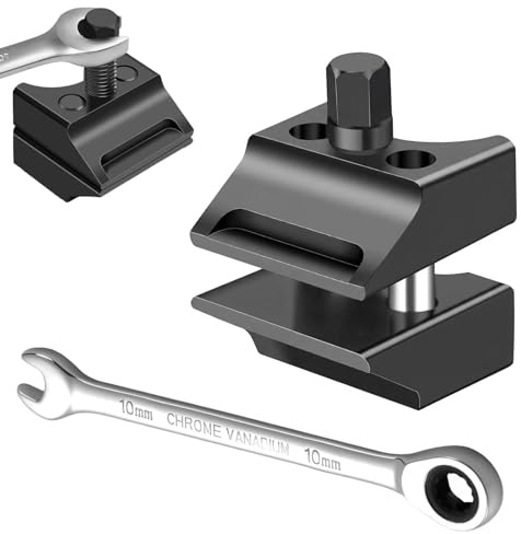 Dwitkul Separador de Amortiguador Universal con Cubo Dividido, Herramienta Expansión de Mangueta de Acero para VW y Otros Automóviles, Incluye Llave – para Articulaciones de Soporte y Amortiguadores