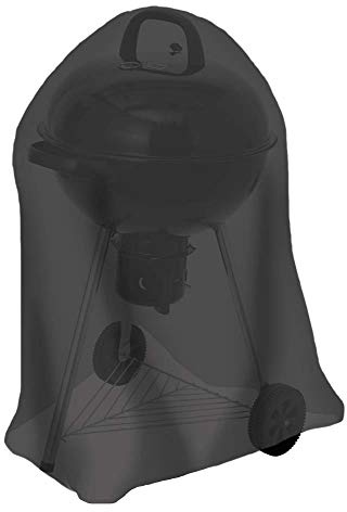 tepro Abdeckhaube Universal für Kugelgrill groß, schwarz (73 x 73 x 90 cm)