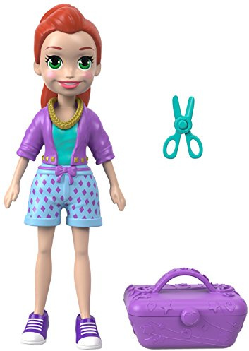 Polly Pocket Mattel Active Pose Doll Totes Cute Lili