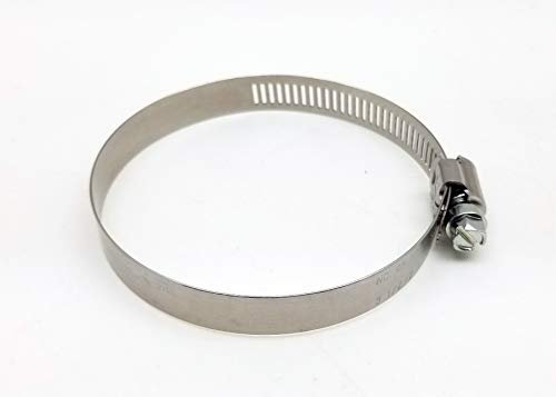 Autobahn88 Adjustable Stainless Steel Worm Gear Hose Clamp/German Type Hose Clamp, Diameter Open Range=80-100mm (3.2-4) (Pack of 4)