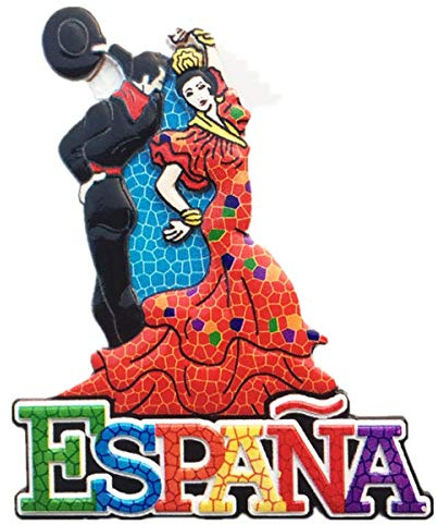 3D Flamenco Dance Spanien Kühlschrankmagnet, Heim- und Küchendekoration, Aufkleber, Spanien, Kühlschrankmagnet, Tourist Souvenir Geschenk-Kollektion