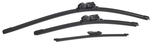 RIDEX Scheibenwischer Set Wischerblätter Satz mit Spoiler Vorne Heckwischer Hinten Länge 1: 600mm Länge 2: 400mm Länge: 280mm Flachbalkenwischblatt für Links-/Rechtslenker 298W17070