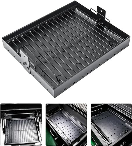 GFTIME 38-71 cm ajustable para barbacoa de carbón vegetal Tepro Toronto, Taino Hero XL, Activa Angular, EL Fuego Montreal, EL Fuego Ontario, parrilla de carbón vegetal universal, piezas de repuesto