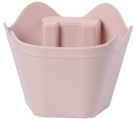 JISADER 5 inch Coffee Knock Box Coffee Grounds Knock Box Large Capacity Espresso Dump Bin Container Bin for Baristas Household Hotel, Pink