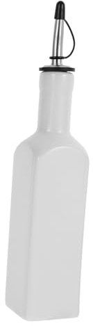 Cabilock Vinegar Holders Ceramic Sauce Dispenser Liquid Sauce Container for Seasonings Pepper