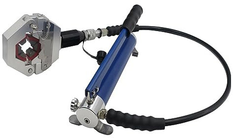 HZWMQDLF Sertisseuse Manuelle pour tuyaux AC 7842B Kit de sertissage de tuyaux Ulic séparables avec Pompe en Aluminium Outil de réparation de climatiseur