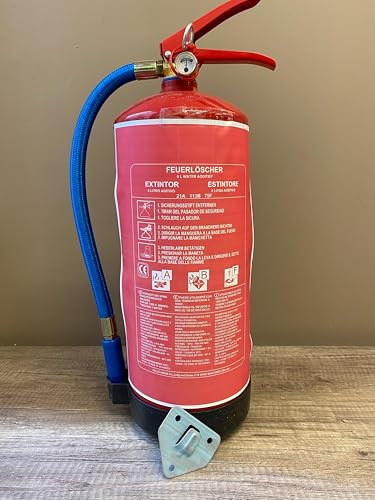 Extincteur 6 litres Mousse à Eau pulvérisée avec additif ABF Norme CE sans Fluor