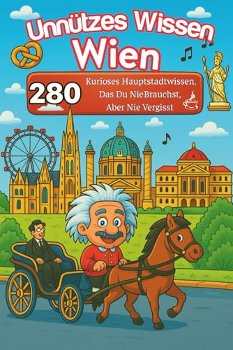 Unnützes Wissen Wien: 280 Kurioses Hauptstadtwissen, das du nie brauchst, aber nie vergisst