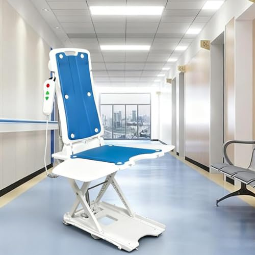 Electric Chair Lift for Elderly, 2-in-1 Design, Supports Up to 300 LBS, Assists Standing from Floor, Ideal for Living Room and Bathtub