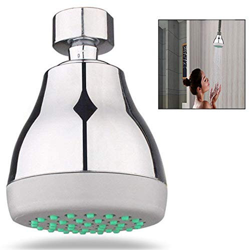 LHKJ 3 pollici Doccia Soffione, Soffione Rotondo Risparmio Idrico