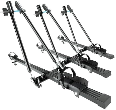 Mossa 3X Dachfahrradträger, Dachfahrradhalter mit Stahlbalken - BR9515