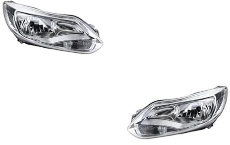 Johns, Scheinwerfer Halogen passend für Ford Focus 11 11-14 H7 H1 Satz L R