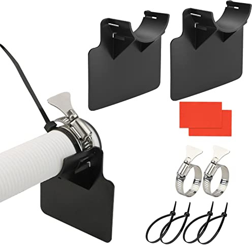 Voiakiu 2 supports pour tuyaux piscine - Support tuyau piscine - Support tuyau piscine - Convient pour tuyaux diamètre intérieur 1,5