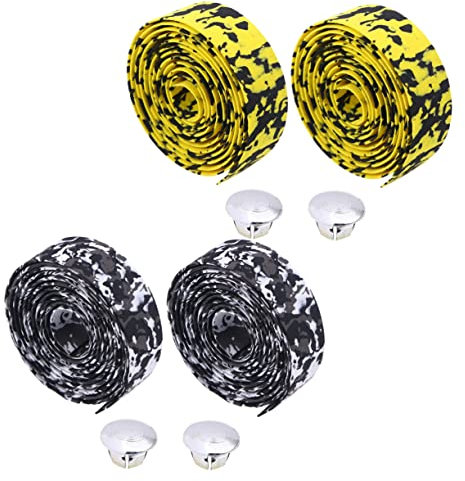 Toddmomy Lenkerband Für Rennrad 4 Rollen Nicht-gürtel Fahrradlenkerband Dekoratives Band Gepolstertes Gefühl