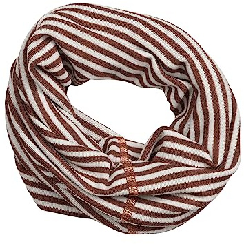 PICKAPOOH Strunzel Multifunctional Scarf Organic Virgin Wool/Silk for Children and Adults Size 3, Red wood, 3