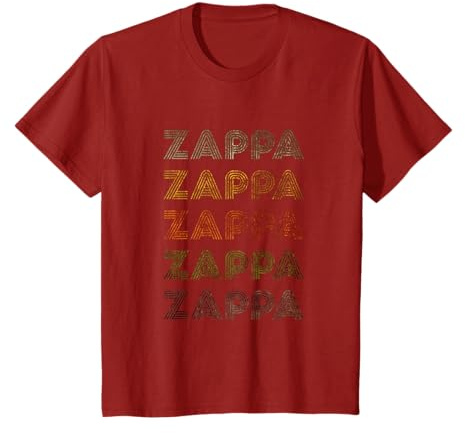 Love Heart Zappa Tee Grunge Estilo Vintage Negro Zappa Camiseta
