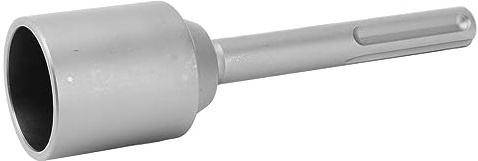 Hiraith Pilote de Pieux en Acier, Longueur 200 Mm, Paroi épaissie, Acier forgé, 5 Puits, Pilon à Tige en T pour Le Renforcement des Pieux (45mm)