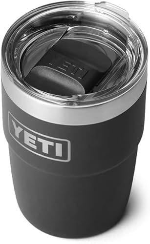 YETI Rambler Tasse Mit MagSlider Deckel, Black, 8 oz (236 ml)