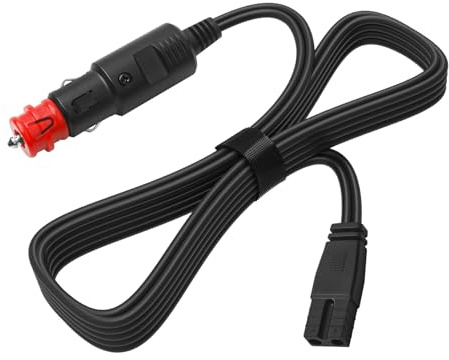 12V/24V Auto Mini Kühlschrank KFZ Ladegerät Kompressor Zigarettenanzünder Anschlusskabel für DOMETIC Tropicool TCX 21, TB 08, TC 21FL, TC 14, TC 35, Mobicool MB32, Waeco MF 05