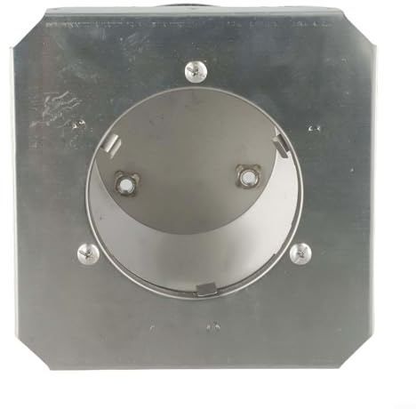 Gdfnmogo Base de malla emisora de acero inoxidable para calentador de patio, repuesto para calentadores piramidales de 4 lados, 17,8 cm de diámetro x 13,2 cm de altura