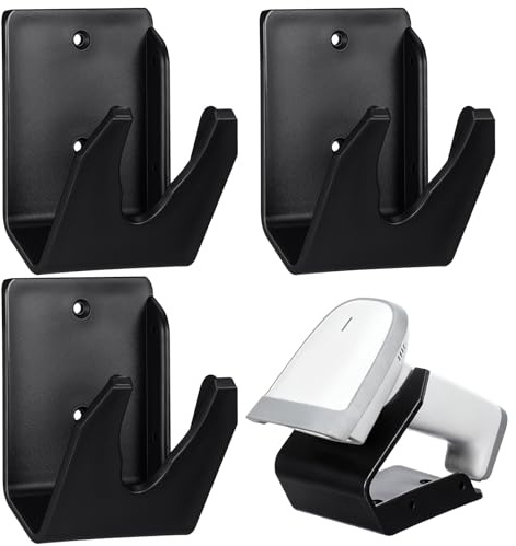 TIDTALEO Barcode Scanner Halter 3 Stück 9x8x6,8cm Stabiler Kunststoff Ständer für Supermärkte und Lagerhallen Handscanner