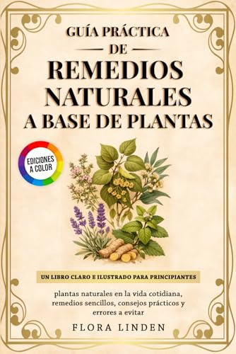 Guía Práctica de Remedios Naturales a Base de Plantas: Un libro claro e ilustrado para principiantes: plantas naturales en la vida cotidiana, remedios sencillos, consejos prácticos y errores a evitar
