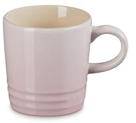 LE CREUSET Stoneware Espresso Mug, 100 ml, Shell Pink, 70305107770099