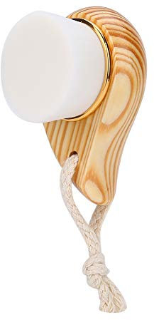 Spazzola per il viso, Spazzola per la pulizia del viso, Manico in legno Pulisci i pori Pulizia del viso Rimuovi i punti neri per Uomo