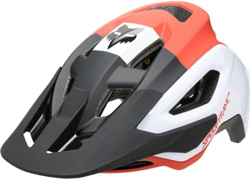 Fox Racing Speedframe Pro Mountain Bike Helmet, KLIF - FLO RED, Small