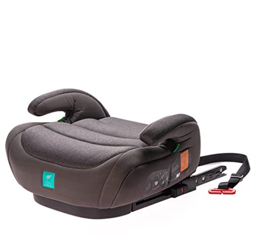 Urban Kanga Wombat Sitzerhöhung Auto Kinder Isofix 125-150 cm Gruppe 3 (Anthrazit)