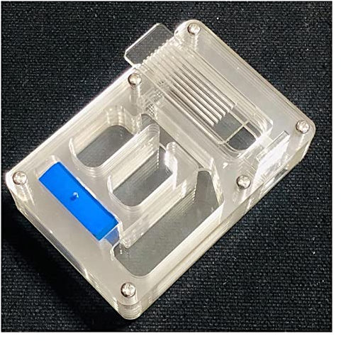 Ameisenfarm, Ameisenzuchtnest, 9 x 66 x 24 mm, Ameisenfarm, Ameisennest, Insektenameisennester, Villa Pet Mania, Haus for Füttern von Insekten (Farbe: Blau) (Farbe: Weiß) (Color : Transparent)