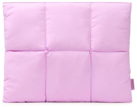 Comfyable Puffy Laptop-Hülle 15/16 Zoll, Gesteppte Puffer Laptop Tasche, weiche MacBook Sleeve kompatibel mit MacBook Air 15 Zoll M5 A3448 und MacBook Pro 16 Zoll M5 Pro/Max A3428 A3429, Lavendelrosa