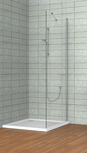 Primaster Duschwand Easy-6 Mix & Match 75 x 195 cm chrom Dusch-Seitenwand