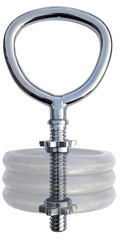 Ruffman Impugnatura per kettlebell regolabile, impugnatura per bilanciere, dischi (30 mm)