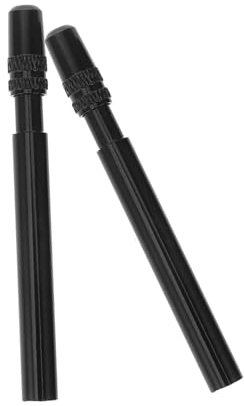 Supvox Reifenventilverlängerung Schwarz Ventilstängel Erhöhung Für Fahrradreifen Schlauchventil Passend Für Mountainbike Rennrad Einfache Handhabung Und Portable Bauweise