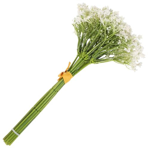 Zerodeko Künstliche Blumen 16 Stück Schleierkraut Künstliche Blumen Brautstrauß für Tischdekoration