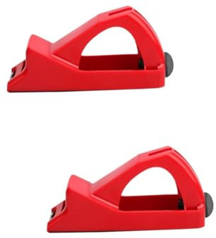 OSALADI 2piezas Cepilladora De Madera Portátil De Pvc Herramienta De Desbaste Para Carpintería Para Planificar Madera y Paneles De Color Aleatorio
