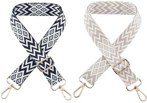 2 Stück Taschengurt, Width 3.8cm Einstellbar Schultergurt 138cm Länge Für Taschen Zum Wechseln Schulterriemen Für Taschen Schultergurt Für Taschen für DIY Tasche,Schultertasche,Tragetaschen