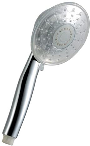Uonlytech Led-duschkopf Mit Farbwechsel Farbwechsel-einstellungen Verchromter Abs-körper Hohe Wasserdruck-handbrause Passt Für Schraubschiene