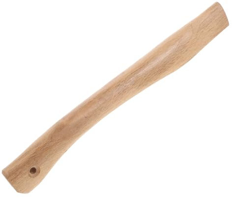 Happyyami Natural Wooden Axe Handle Replacement Sturdy Handle Compatible with Multiple Axes for Hiking and Woodwork