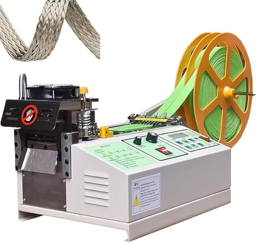 Tagliatrice Automatica Del Nastro A Freddo Caldo & Freddo Coltello Nastro Cinghia 400w Taglierina 350°C Temperatura Della Lama Per Tagliare Pelle (solo raffreddamento)