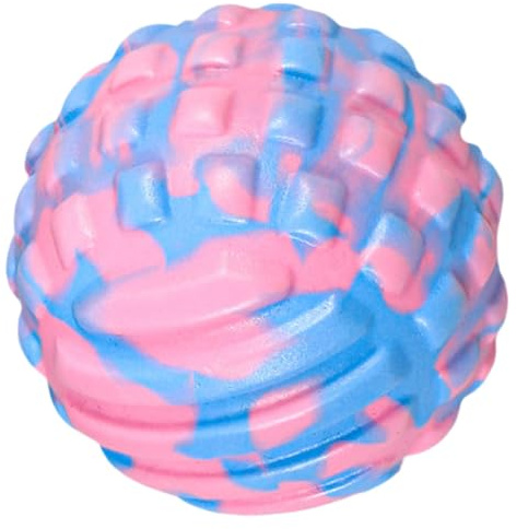 PAMINGONO Foam Roller Ball Muskelmassageball für Rücken Nacken und Fuß Kleiner Tragbarer Faszienball zur Muskelentspannung und Triggerpunktmassage Elastischer Massageball für Gymnastik und