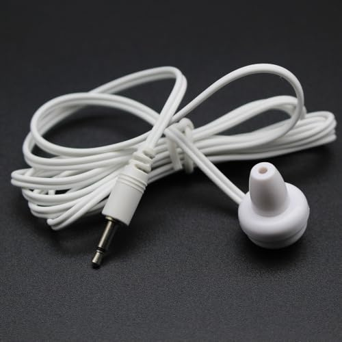 Saidbuds 10-pack hörlurar med en öron patient in-ear enkelsidig mono-hörlurar för radio, sjukhus TV hörapparat öronsnäckor (3,5 mm domkraft)
