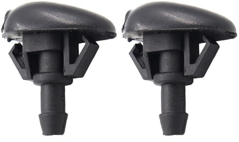 2 Stück Scheibenwaschdüse Wischwasserdüse für Nissan Navara, Waschwasserdüse Frontscheibe Spritzdüse Scheibenreinigung Ersatz